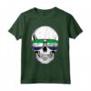 Bandiera della Sierra Leone Paese Sugar Skull - Maglietta Radici Sierra Leone - Abbigliamento Patriotico per Tutta la Famiglia