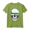 Bandiera della Sierra Leone Paese Sugar Skull - Maglietta Radici Sierra Leone - Abbigliamento Patriotico per Tutta la Famiglia