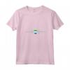 Donna Heartbeat Design Sierra Leone Bandiera - Maglietta con Collo a V per esprimere l'orgoglio nazionale