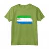Sierra Leone Outfit - Maglietta Bandiera e Simbolo della Sierra Leone - Ideale come Regalo di Compleanno o Natale