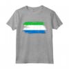 Sierra Leone Outfit - Maglietta Bandiera e Simbolo della Sierra Leone - Ideale come Regalo di Compleanno o Natale