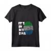 Donna Sierra Leone - Orgoglio DNA Sierra Leonean Flag Roots Maglietta con Collo a V - È nel mio DNA - Ideale per Mostrare il Tuo Amore per la Sierra Leone