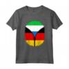 Sierra Leone Germania - Bandiera Mistica con Cerniera Maglietta - Regalo Unico per Doppia Origine Culturale