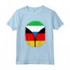 Sierra Leone Germania - Bandiera Mistica con Cerniera Maglietta - Regalo Unico per Doppia Origine Culturale