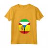 Donna Sierra Leone Spagna Bandiera Sierra Leone Spagnolo Zipper Maglietta con Collo a V - Unione di due culture - Regalo Unico