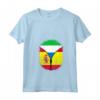 Donna Sierra Leone Spagna Bandiera Sierra Leone Spagnolo Zipper Maglietta con Collo a V - Unione di due culture - Regalo Unico