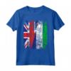 Bandiere Britanniche della Sierra Leone - Roots Maglietta Vintage per Mamma, Papà, Fratello, Sorella - Abbigliamento Orgoglioso delle Radici Gran Bretagna Sierra Leone