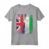 Bandiere Britanniche della Sierra Leone - Roots Maglietta Vintage per Mamma, Papà, Fratello, Sorella - Abbigliamento Orgoglioso delle Radici Gran Bretagna Sierra Leone