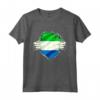 Sierra Leone Bandiera - Cittadino Sierra Leone Maglietta - Idea Regalo per Orgogliosi Cittadini della Sierra Leone
