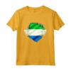 Sierra Leone Bandiera - Cittadino Sierra Leone Maglietta - Idea Regalo per Orgogliosi Cittadini della Sierra Leone