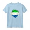Sierra Leone Bandiera - Cittadino Sierra Leone Maglietta - Idea Regalo per Orgogliosi Cittadini della Sierra Leone
