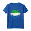 Sierra Leone Bandiera - Cittadino Sierra Leone Maglietta - Idea Regalo per Orgogliosi Cittadini della Sierra Leone
