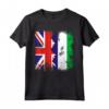 Radici della Sierra Leone - Mezza Bandiera Britannica Maglietta della Sierra Leone - Ideale per Compleanno, Festa della Mamma, Natale