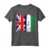 Radici della Sierra Leone - Mezza Bandiera Britannica Maglietta della Sierra Leone - Ideale per Compleanno, Festa della Mamma, Natale