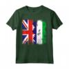Radici della Sierra Leone - Mezza Bandiera Britannica Maglietta della Sierra Leone - Ideale per Compleanno, Festa della Mamma, Natale