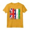 Radici della Sierra Leone - Mezza Bandiera Britannica Maglietta della Sierra Leone - Ideale per Compleanno, Festa della Mamma, Natale