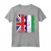 Radici della Sierra Leone - Mezza Bandiera Britannica Maglietta della Sierra Leone - Ideale per Compleanno, Festa della Mamma, Natale