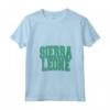 Donna Sierra Leone - Leone Maglietta Varsity con Collo a V - Design Vintage della Sierra Leone