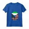 Donna Sierra Leone Bandiera Americana USA - Cerniera USA Sierra Leone Maglietta con Collo a V - Mix Heritage Design per un Regalo Unico e Originale