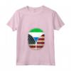 Donna Sierra Leone Bandiera Americana USA - Maglietta con Cerniera Mix Heritage Design - Ideale per Mostrare il Tuo Orgoglio e Apprezzamento