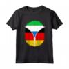Orgoglio Sierra Leone e Germania - Maglietta Bandiera Mix Sierra Leone Tedesco con Cerniera - Regalo Unico per Uomini, Donne e Bambini