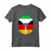 Orgoglio Sierra Leone e Germania - Maglietta Bandiera Mix Sierra Leone Tedesco con Cerniera - Regalo Unico per Uomini, Donne e Bambini