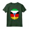 Orgoglio Sierra Leone e Germania - Maglietta Bandiera Mix Sierra Leone Tedesco con Cerniera - Regalo Unico per Uomini, Donne e Bambini