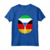 Orgoglio Sierra Leone e Germania - Maglietta Bandiera Mix Sierra Leone Tedesco con Cerniera - Regalo Unico per Uomini, Donne e Bambini