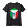 Sierra Leone Bandiera Italia Sierra Leone Cerniera Italiana Maglietta - Regalo Unico per Chi Ama le Proprie Radici - Mix Design del Patrimonio Ispanico