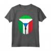 Sierra Leone Bandiera Italia Sierra Leone Cerniera Italiana Maglietta - Regalo Unico per Chi Ama le Proprie Radici - Mix Design del Patrimonio Ispanico