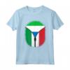Sierra Leone Bandiera Italia Sierra Leone Cerniera Italiana Maglietta - Regalo Unico per Chi Ama le Proprie Radici - Mix Design del Patrimonio Ispanico