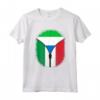 Sierra Leone Bandiera Italia Sierra Leone Cerniera Italiana Maglietta - Regalo Unico per Chi Ama le Proprie Radici - Mix Design del Patrimonio Ispanico