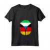 Donna Sierra Leone Germania Bandiera Sierra Leone Tedesco Cerniera Maglietta con Collo a V - Orgoglio della Mia Eredità - Design Unico per Regalo