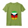 Donna Sierra Leone Germania Bandiera Sierra Leone Tedesco Cerniera Maglietta con Collo a V - Orgoglio della Mia Eredità - Design Unico per Regalo