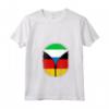 Donna Sierra Leone Germania Bandiera Sierra Leone Tedesco Cerniera Maglietta con Collo a V - Orgoglio della Mia Eredità - Design Unico per Regalo