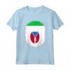 Cerniera Giapponese Sierra Leone Bandiera Giapponese - Maglietta Mix Heritage Design - Regalo Unico per Uomini e Donne