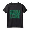 Sierra Leone - Logo della Sierra Leone Varsity - Leone Maglietta Vintage - Orgoglio Nazionale e Souvenir