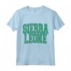 Sierra Leone - Logo della Sierra Leone Varsity - Leone Maglietta Vintage - Orgoglio Nazionale e Souvenir