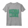 Sierra Leone - Logo della Sierra Leone Varsity - Leone Maglietta Vintage - Orgoglio Nazionale e Souvenir
