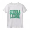Sierra Leone - Logo della Sierra Leone Varsity - Leone Maglietta Vintage - Orgoglio Nazionale e Souvenir
