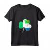 Donna Irlandese e Sierra Leone Clover Mix Heritage Maglietta - Ideale per San Patrizio - Bandiera Sierra Leone e Trifoglio