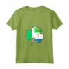 Donna Irlandese e Sierra Leone Clover Mix Heritage Maglietta - Ideale per San Patrizio - Bandiera Sierra Leone e Trifoglio