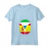 Donna Sierra Leone Spagna Bandiera Sierra Leone Spagnolo Zipper Maglietta con Collo a V - Orgoglio Sierra Leone e Spagna - Regalo Unico per Chiunque sia Mezza Sierra Leone e 1/2 Spagnolo