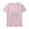 Donna Sierra Leone Battito Cardiaco ECG Impulso Siera Leone Flag Roots Maglietta con Collo a V - Ideale per Mostrare il Tuo Orgoglio e Supporto per la Sierra Leone