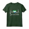 Sierra Leone Battito Cardiaco ECG Impulso Siera Leone Flag Roots Maglietta - Mostra il tuo Amore per la Sierra Leone!