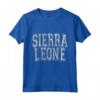 Sierra Leone - Logo Varsity della Sierra Leone Maglietta Vintage - Ideale come Souvenir - Acquista Online