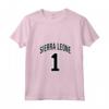 Sierra Leone - Un Orgoglioso Sierra Leone Maglietta con Collo a V - Ideale per Mostrare Amore per la Squadra Nazionale
