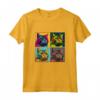 Singapura Cat Pop Art Design Illustrazione - Colorata Maglietta per Amanti dei Gatti - Regalo per Natale, Compleanni o San Valentino