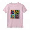 Singapura Cat Pop Art Design Illustrazione - Colorata Maglietta per Amanti dei Gatti - Regalo per Natale, Compleanni o San Valentino