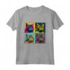 Singapura Cat Pop Art Design Illustrazione - Colorata Maglietta per Amanti dei Gatti - Regalo per Natale, Compleanni o San Valentino